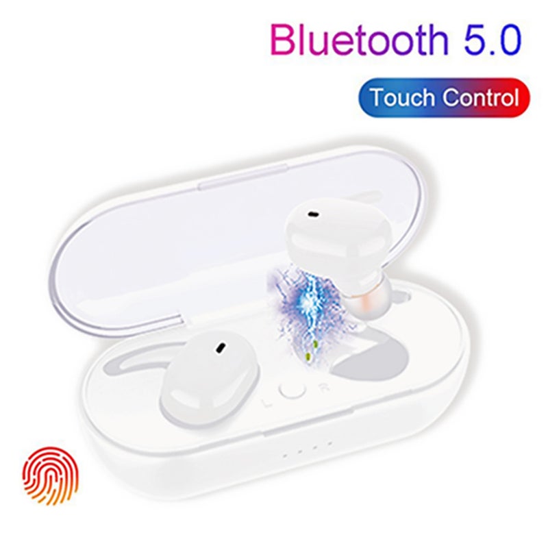 Generic - TWS 4 BT 5.0 Wireless In-Ear Headphones White - Image 1