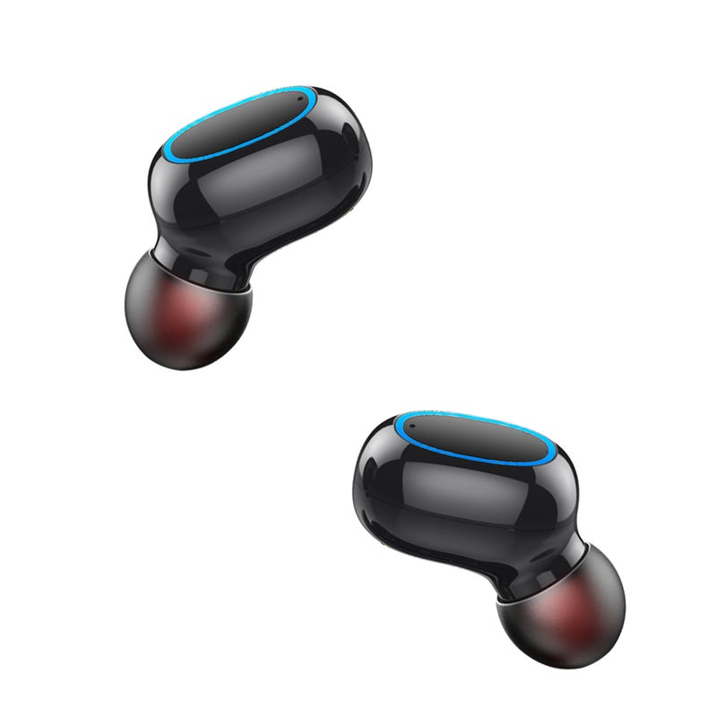 Generic - A2 TWS BT 5.0 Wireless In-Ear Headphones With 1500mAh Charging Case Black - Image 1