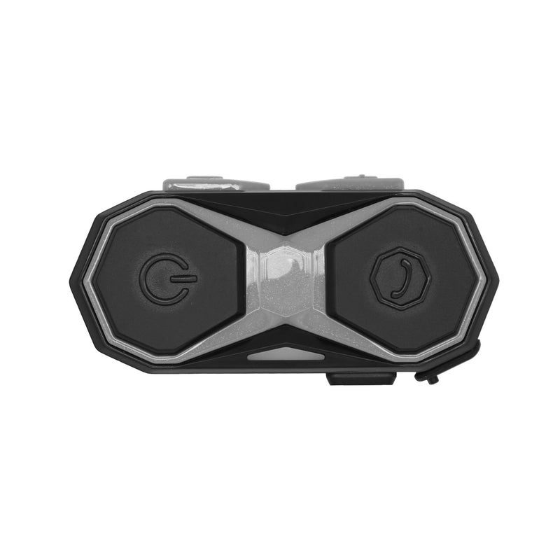 Generic - WT005 Motorcycle Bluetooth Intercom Helmet Headphones For 3 Riders Black - Image 1
