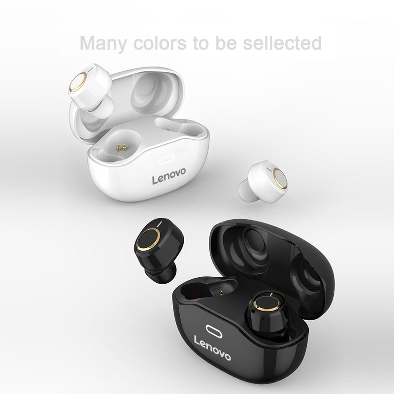 Lenovo - X18 TWS BT 5.0 Wireless In-Ear Headphones With Mic Black - Image 1