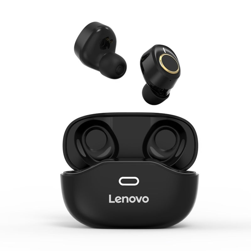 Lenovo - X18 TWS BT 5.0 Wireless In-Ear Headphones With Mic Black - Image 1