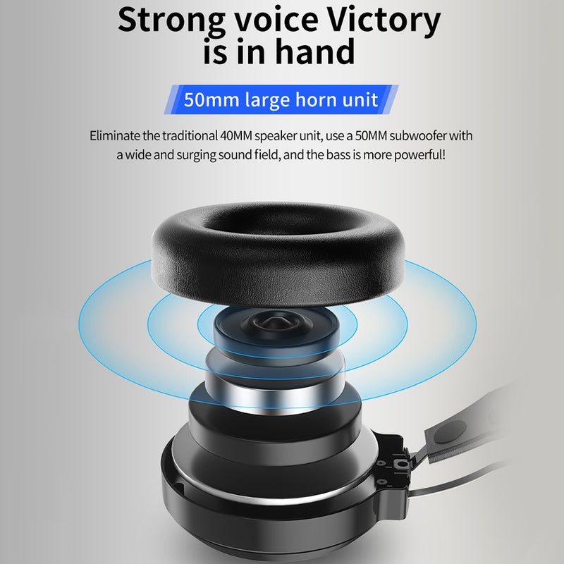 X9 Stereo 7.1 Virtual Surround Bass Over-Ear Gaming Headphones For PS4/PS5/XOne/XSeries/NSwitch/PC wireless - Image 3