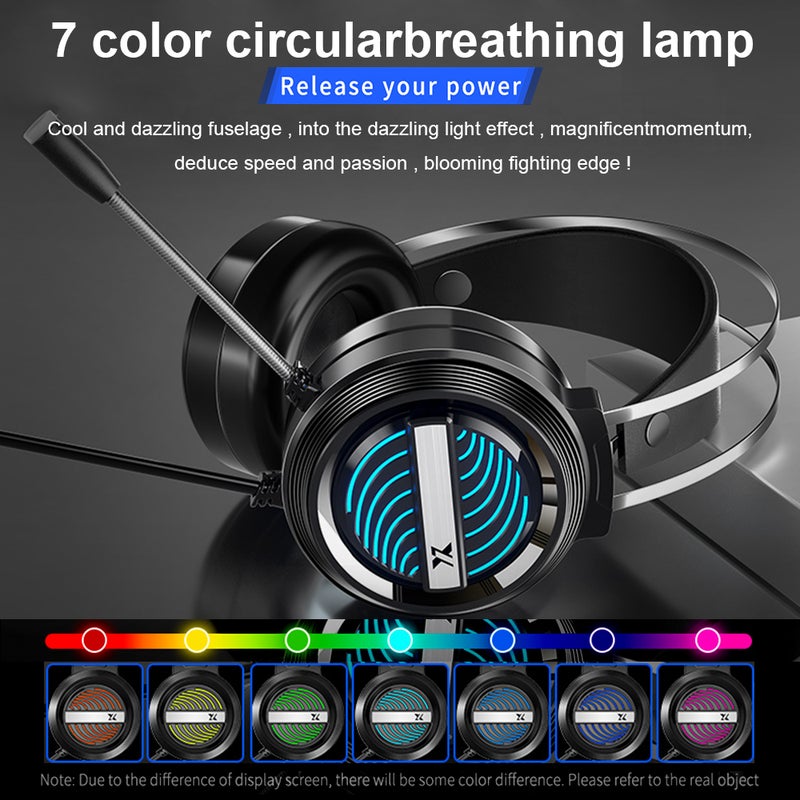 X9 Stereo 7.1 Virtual Surround Bass Over-Ear Gaming Headphones For PS4/PS5/XOne/XSeries/NSwitch/PC wireless - Image 4