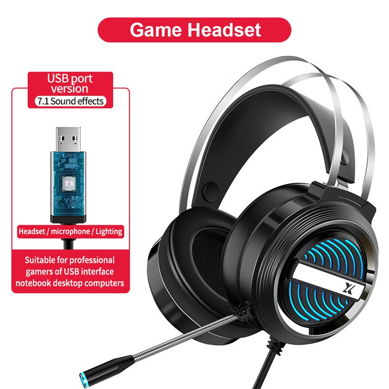 X9 Stereo 7.1 Virtual Surround Bass Over-Ear Gaming Headphones For PS4/PS5/XOne/XSeries/NSwitch/PC wireless  - Image 5