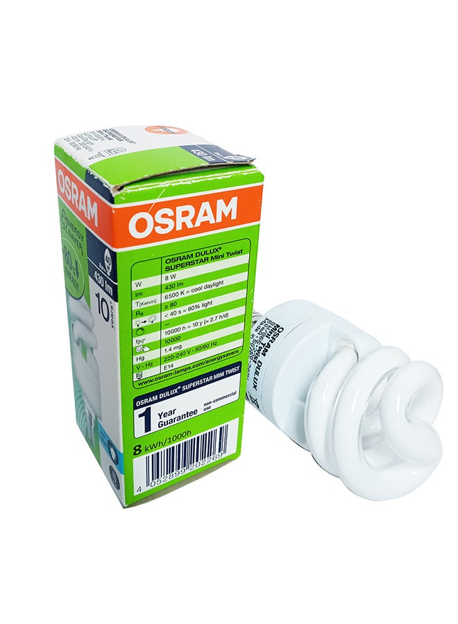 Osram Dulux Fluorescent Bulb 8W White  - Image 2