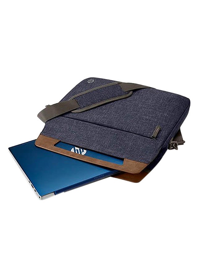 HP - Renew Slim Briefcase Navy Blue - Image 1