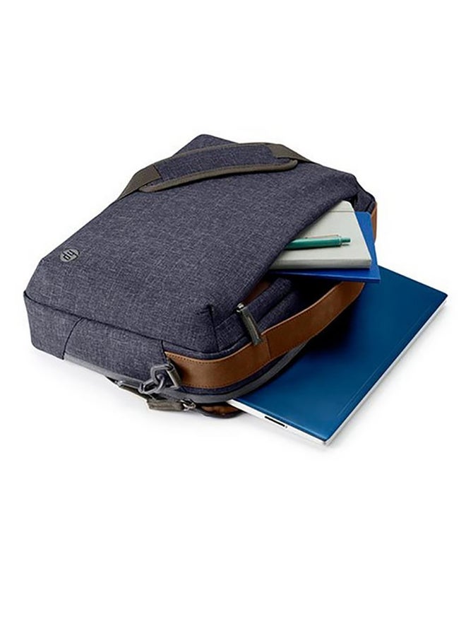 HP - Renew Slim Briefcase Navy Blue - Image 1