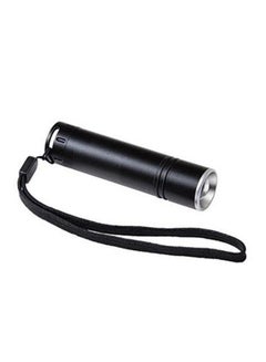 مصباح LED يدوي أسود 10x2.3x2.3سم