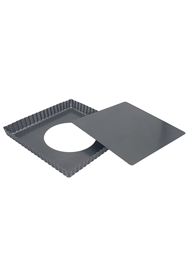 Generic - Square Cake Mould Grey 21x21cm - Image 1