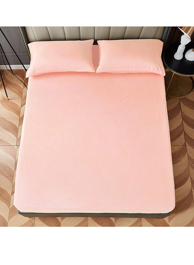 راهالايف طقم شرشف سرير بحواف مطاطية مقاس كوين مكون من 3 قطع مايكروفايبر رمادي داكن 150x200+30سم - Image 2