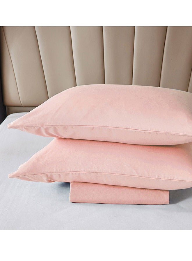 راهالايف طقم شرشف سرير بحواف مطاطية مقاس كوين مكون من 3 قطع مايكروفايبر رمادي داكن 150x200+30سم - Image 3