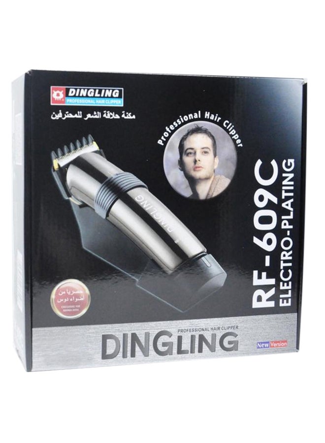 DINGLING - Professional Hair Clipper Black/Silver 46x44x43cm - Image 1