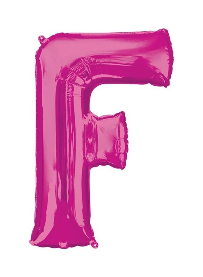 F Letter Shape Foil Balloon 16inch