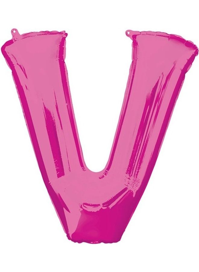 بالون من القصدير على شكل حرف V 16بوصة