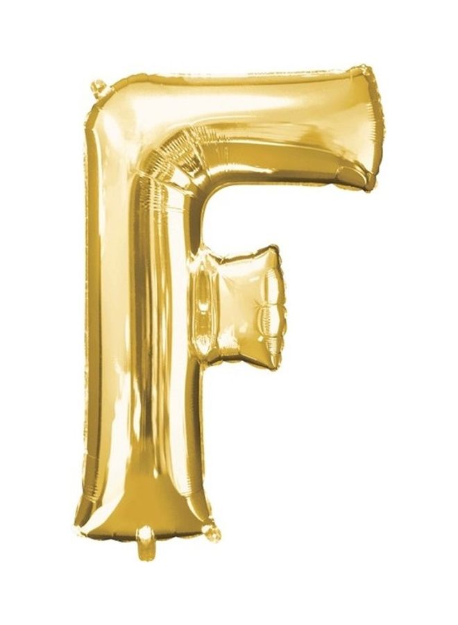 بالون من القصدير على شكل حرف F 16بوصة