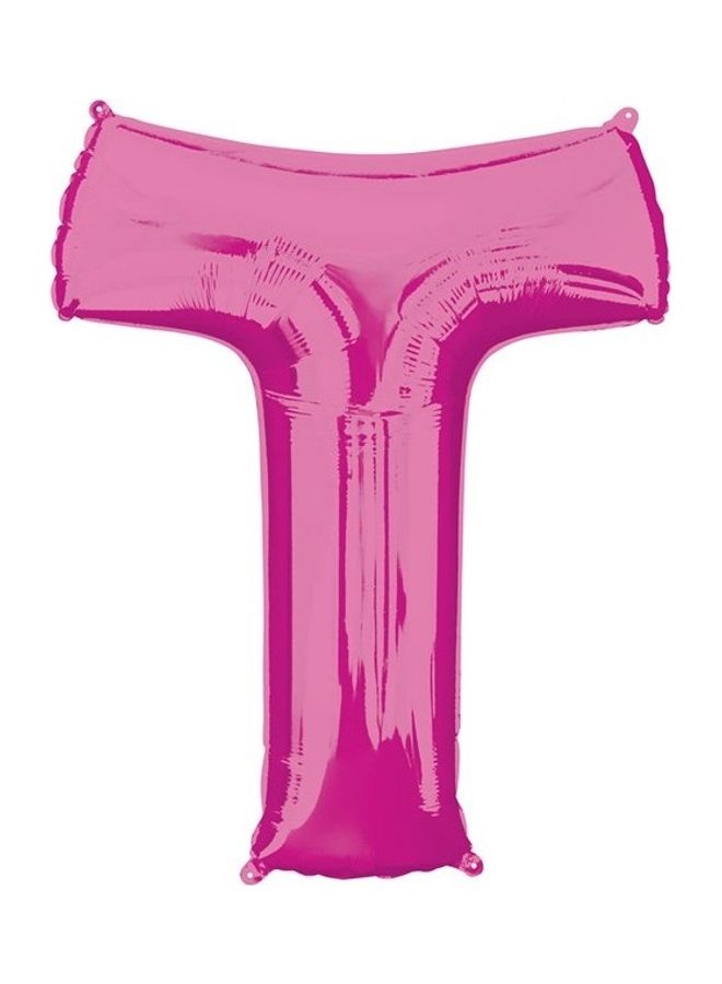 T Letter Shape Foil Balloon 16inch