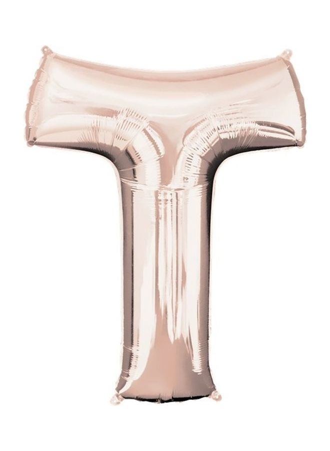 بالون من القصدير على شكل حرف T. 16بوصة