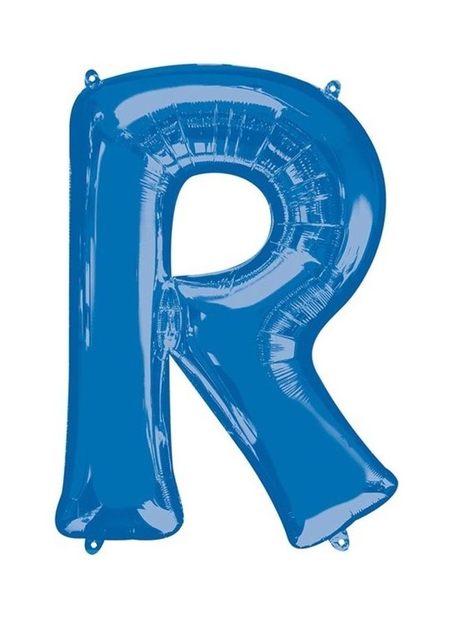 R Letter Shape Foil Balloon 16inch