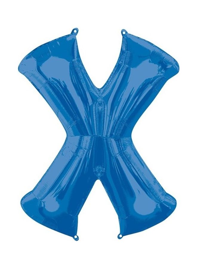 بالون من القصدير على شكل حرف X 16بوصة