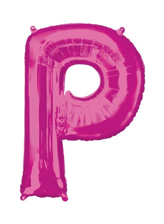 P Letter Shape Foil Balloon 16inch