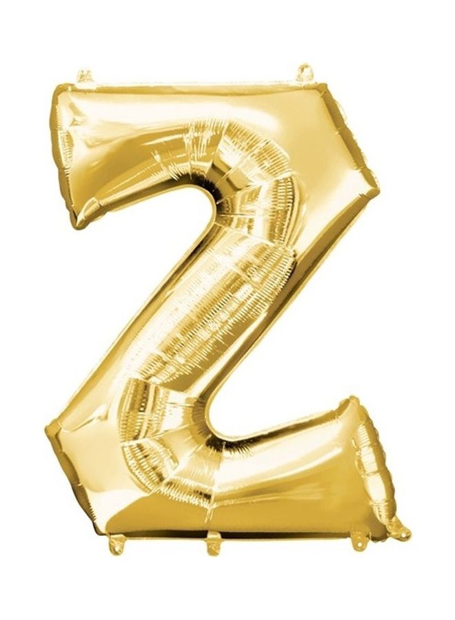 بالون من القصدير على شكل حرف Z 16بوصة