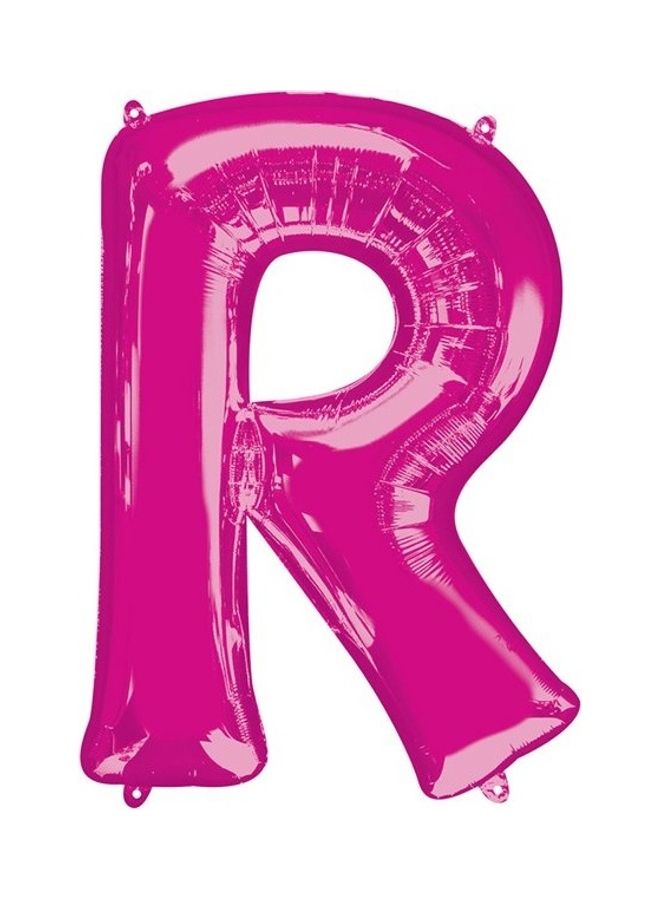 R Letter Shape Foil Balloon 16inch