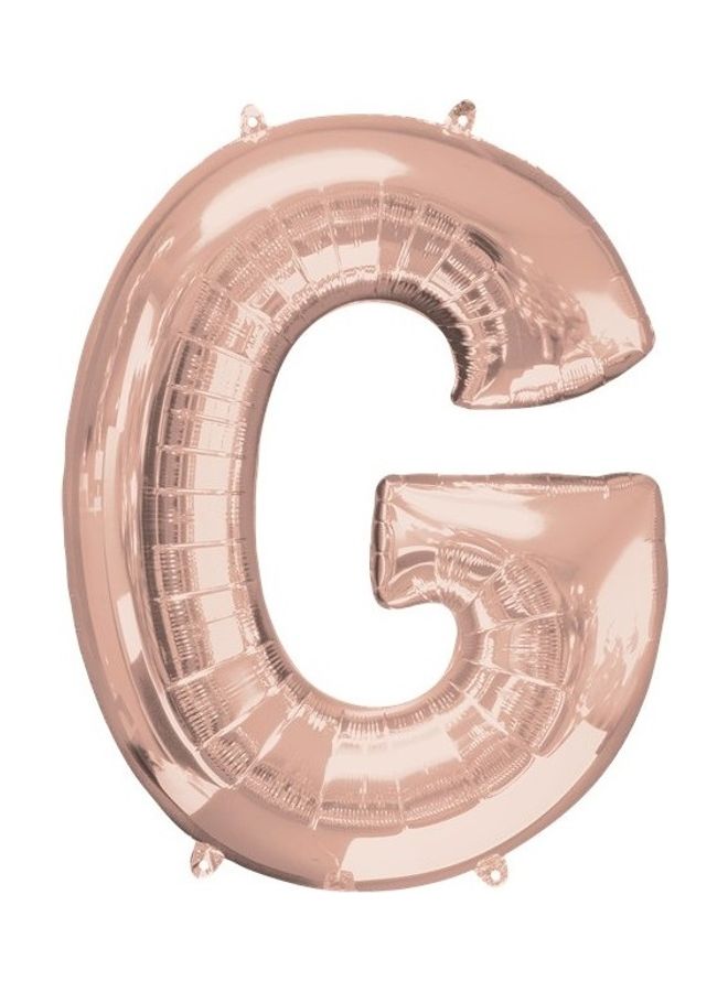 G Letter Shape Foil Balloon 16inch
