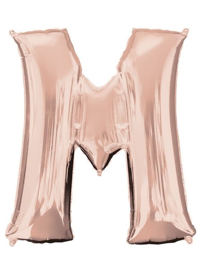 M Letter Shape Foil Balloon 16inch