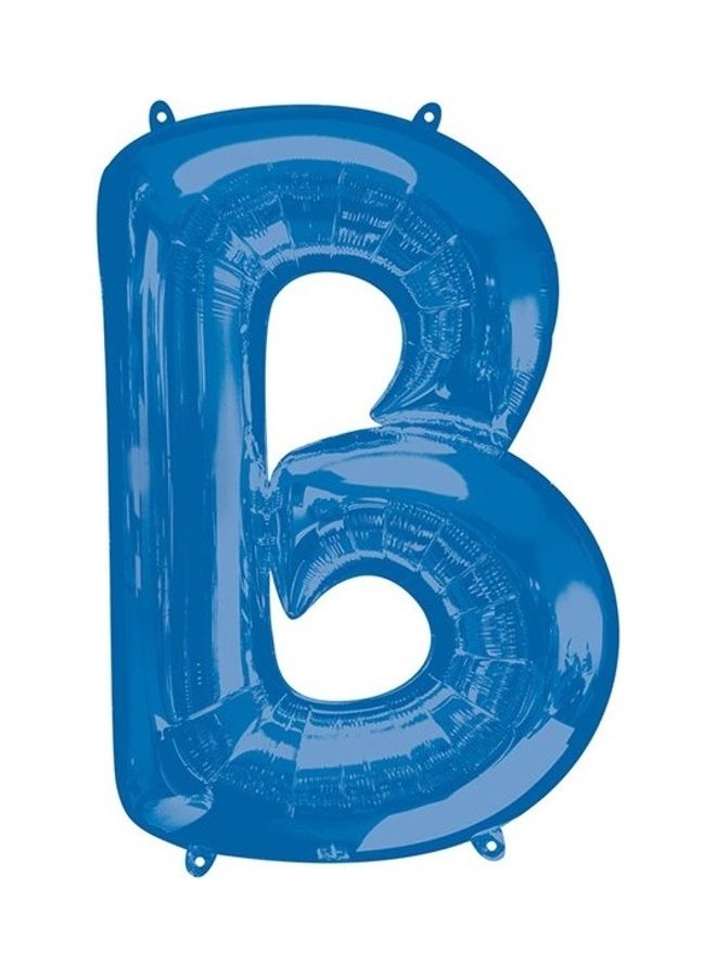 بالون من القصدير على شكل حرف B 16بوصة