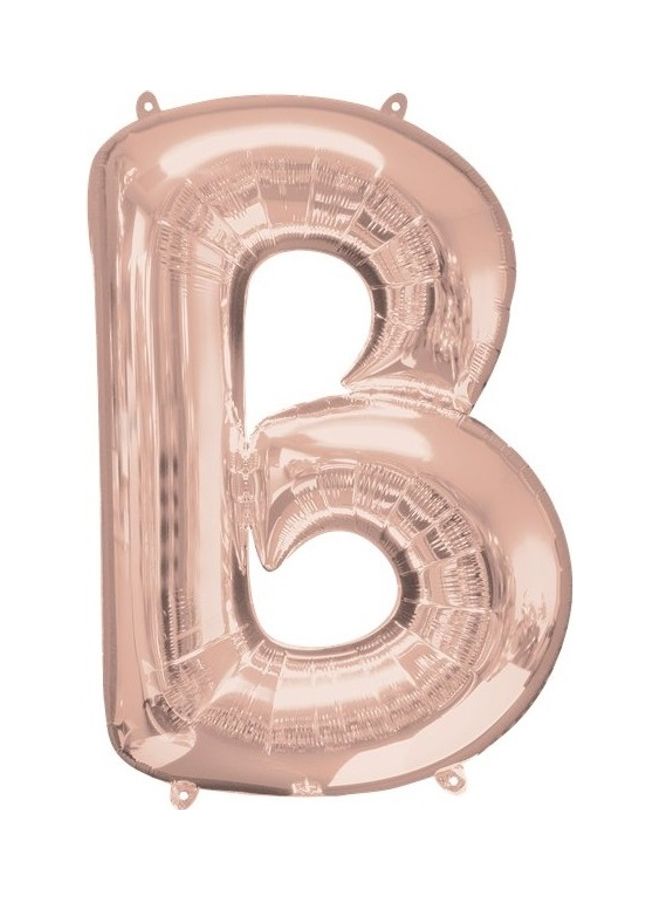 بالون من القصدير على شكل حرف "B" 16بوصة