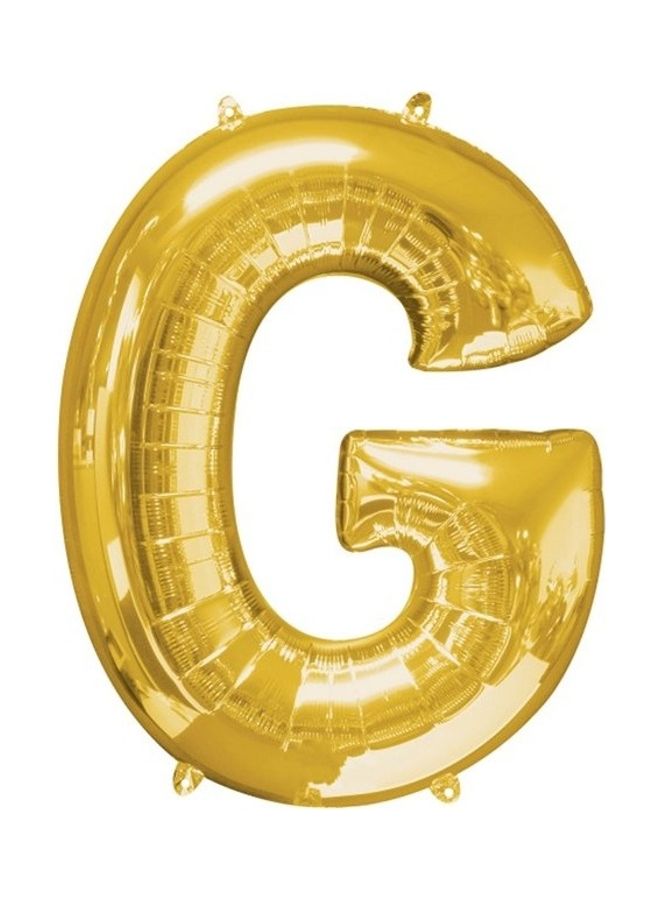 G Letter Shape Foil Balloon 16inch