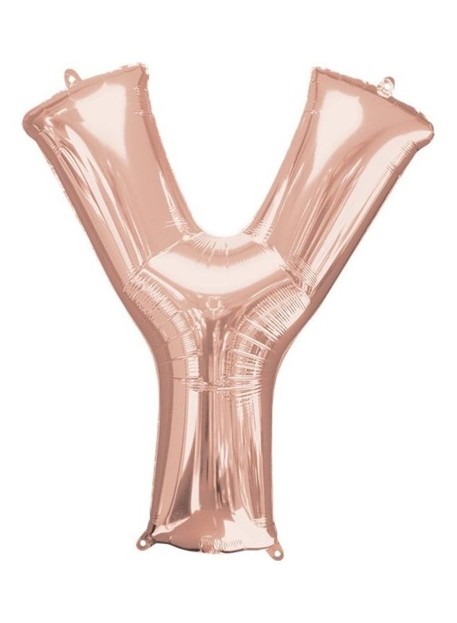 Y Letter Shape Foil Balloon 16inch