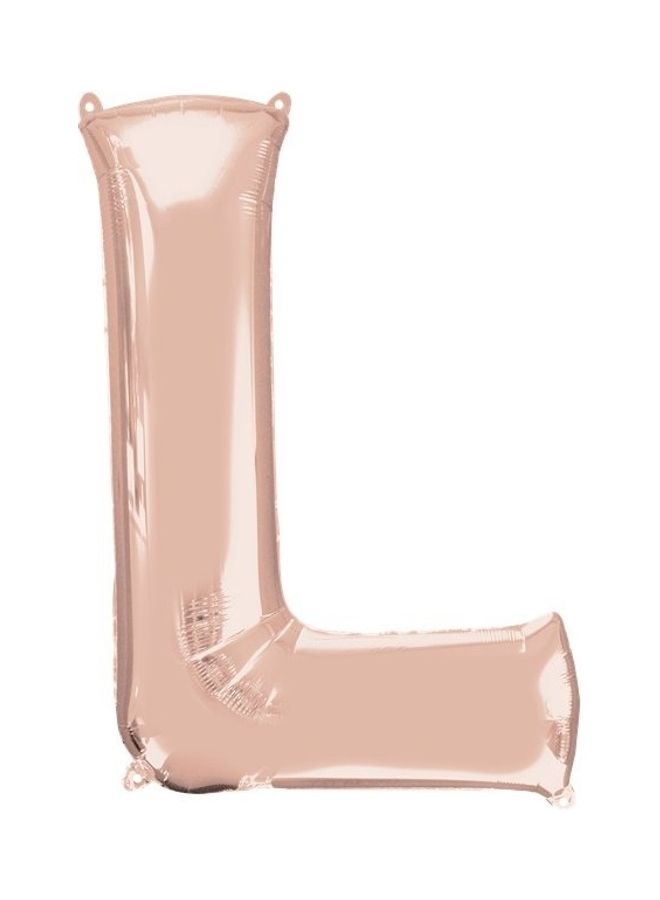 L Letter Shape Foil Balloon 16inch