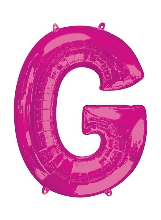بالون قصدير على شكل حرف G 16بوصة