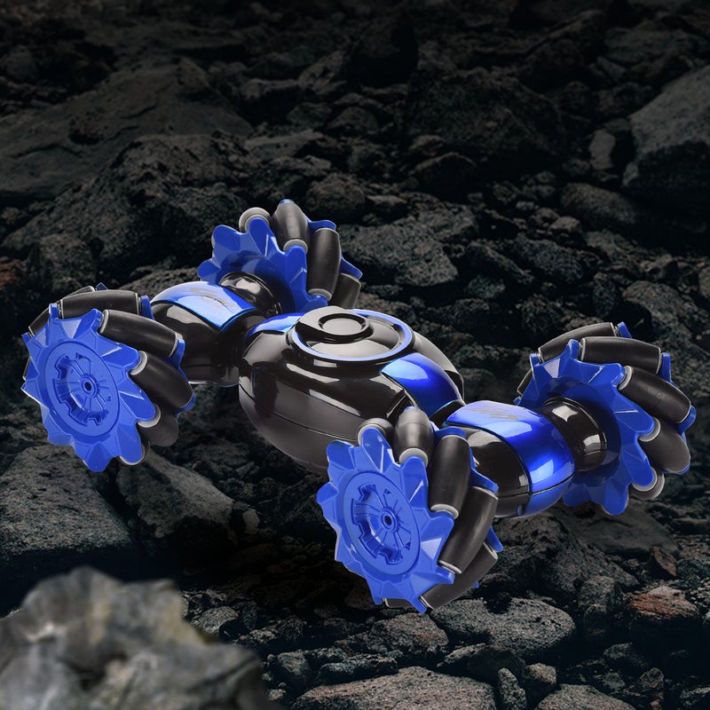 All-Terrain Transformable RC Deformable Electric Stunt Car 2.4G 4WD - Multicolour 42x11.5x25.5cm - Image 2