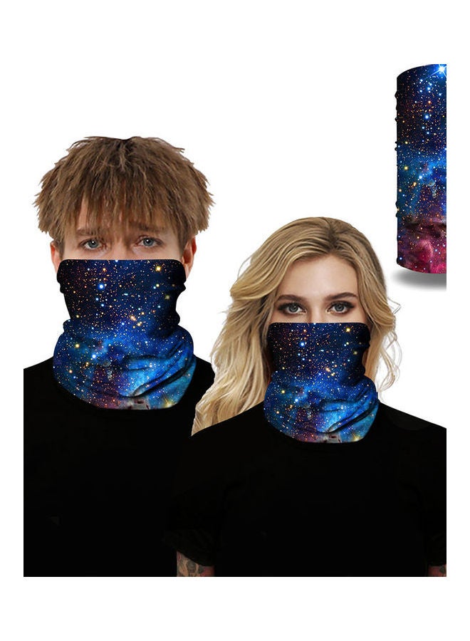 3D Art Seamless Scarf Clown Joker Face Shield Digital Print Outdoor Sports Motorcycle Ski Hiking Neck Gaiter Headwear Bandana Scarf multicolor - Image 1