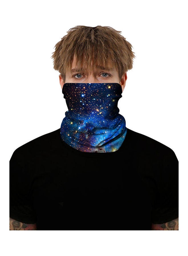 3D Art Seamless Scarf Clown Joker Face Shield Digital Print Outdoor Sports Motorcycle Ski Hiking Neck Gaiter Headwear Bandana Scarf multicolor - Image 2