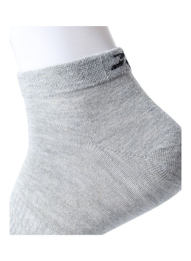 Pair Of 12 Unisex Low Cut Socks Black  - Image 3