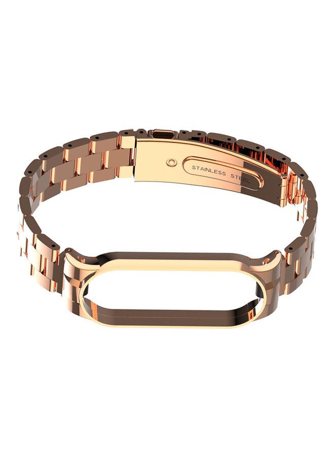 INEIX Replacement Strap For Xiaomi Mi Band 5 Rose Gold - Image 3