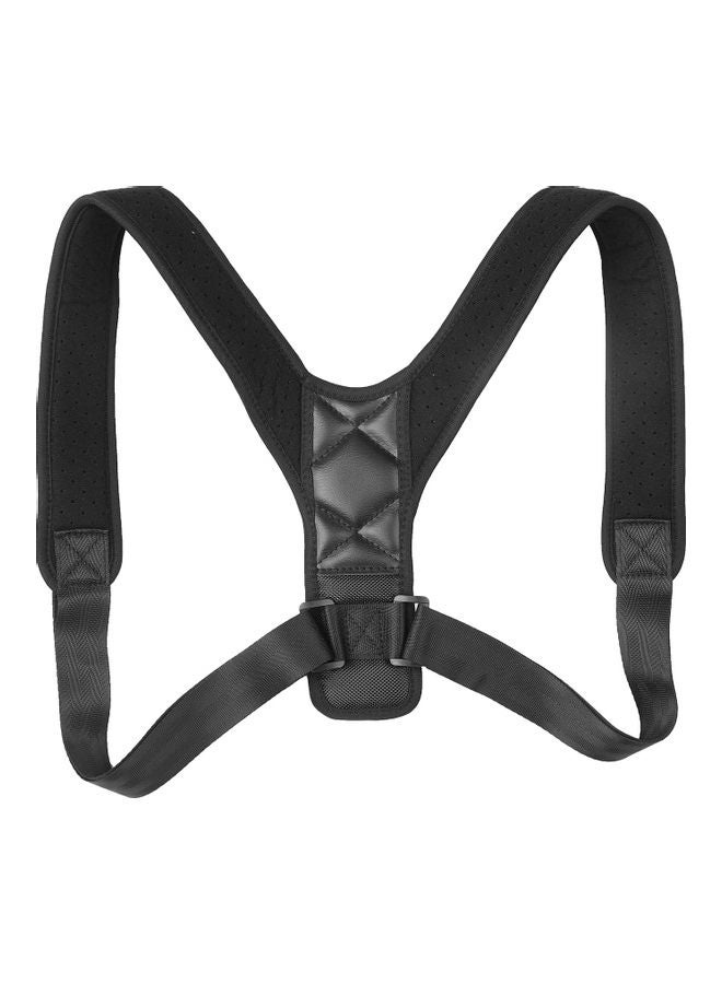 Posture Corrector For Men And Women Adjustable Posture Brace Back Straightener For Clavicle Support and Providing Pain Relief from Neck Back and Shoulder M Size Black 25.0x17.0x4.0cm - Image 2