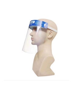 Generic 5Pcs Anti-Fog Adjustable Full Face Shield Windproof Dustproof Hat Full Face Shield Protect Eyes And Face With Protective Clear Film Elastic Band Transparent 32.0x22.0x4.0cm  - Image 4