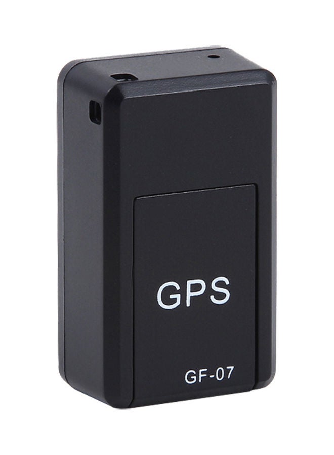 جهاز تحديد المواقع المصغر GF-07 لتحديد موقع جهاز التحكم عن بعد والاستماع عن بعد والتحكم بالصوت وتسجيل مضاد للفقدان أسود - Image 1