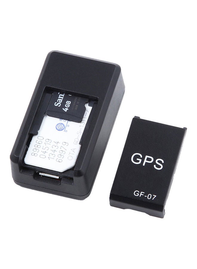 جهاز تحديد المواقع المصغر GF-07 لتحديد موقع جهاز التحكم عن بعد والاستماع عن بعد والتحكم بالصوت وتسجيل مضاد للفقدان أسود - Image 5