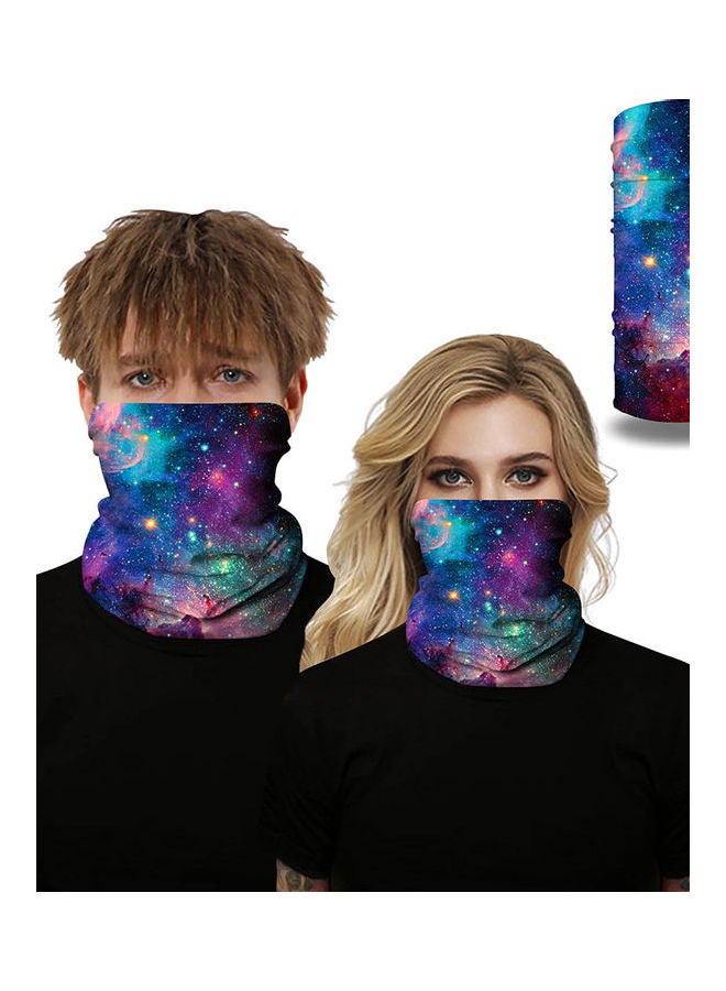 3D Art Seamless Scarf Clown Joker Face Shield Digital Print Outdoor Sports Motorcycle Ski Hiking Neck Gaiter Headwear Bandana Scarf multicolor - Image 1