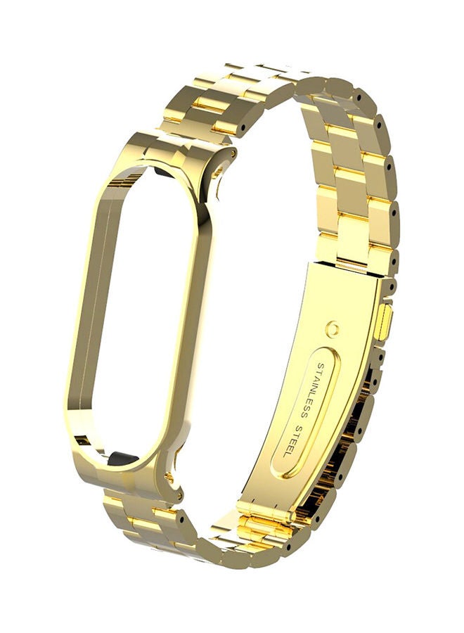 INEIX Replacement Strap For Xiaomi Mi Band 5 Gold  - Image 1