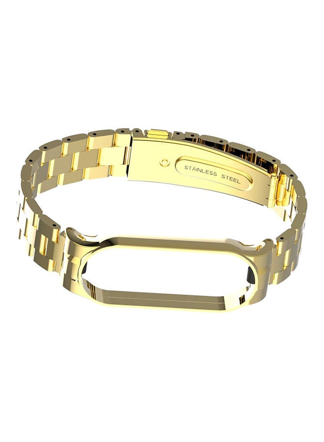 INEIX Replacement Strap For Xiaomi Mi Band 5 Gold  - Image 3