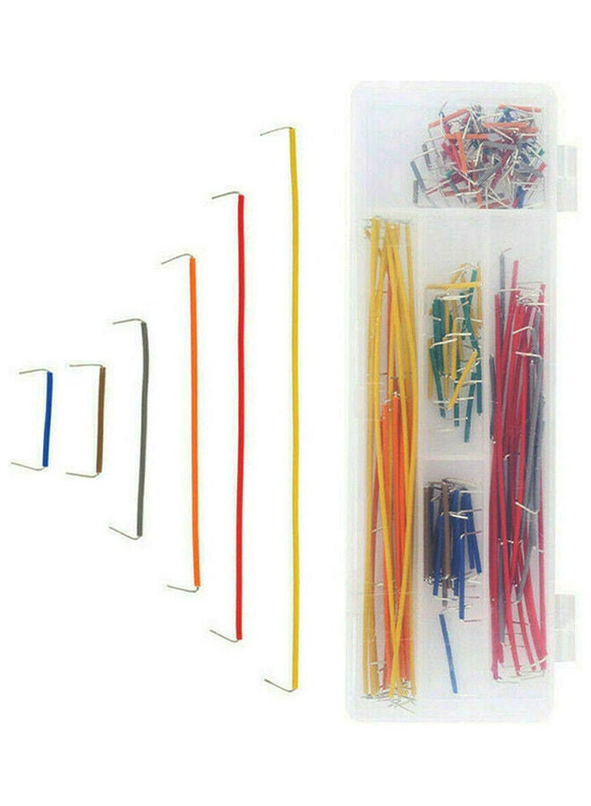 Generic - Electronic Components Kit 830 Connect Points Breadboard Cable Resistor Applicable For UNO R3 White - Image 1