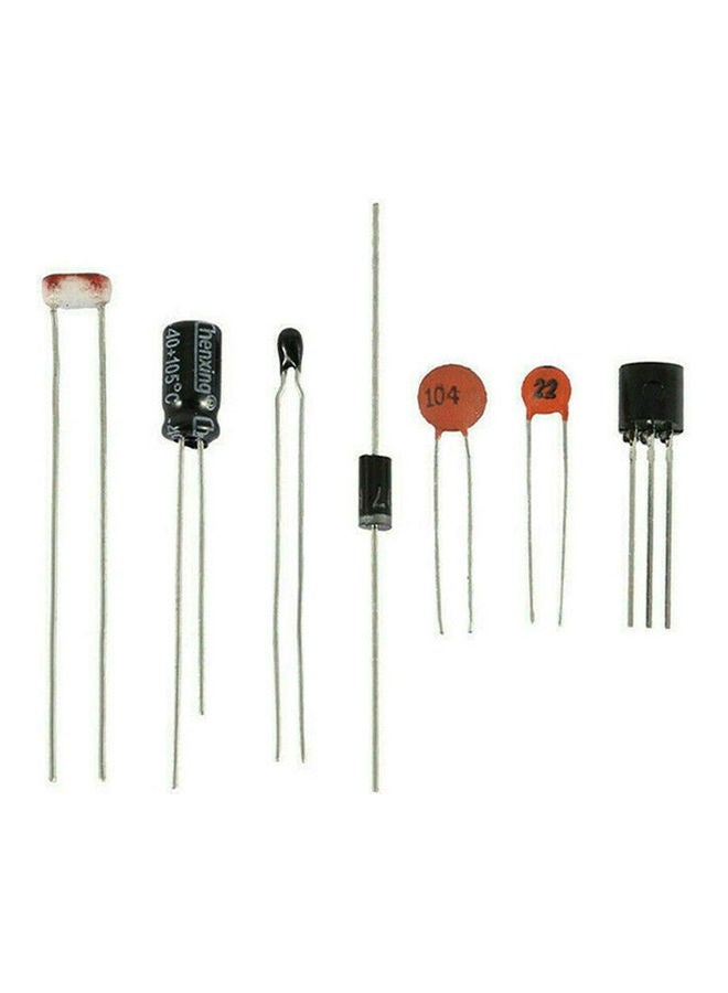 Generic - Electronic Components Kit 830 Connect Points Breadboard Cable Resistor Applicable For UNO R3 White - Image 1