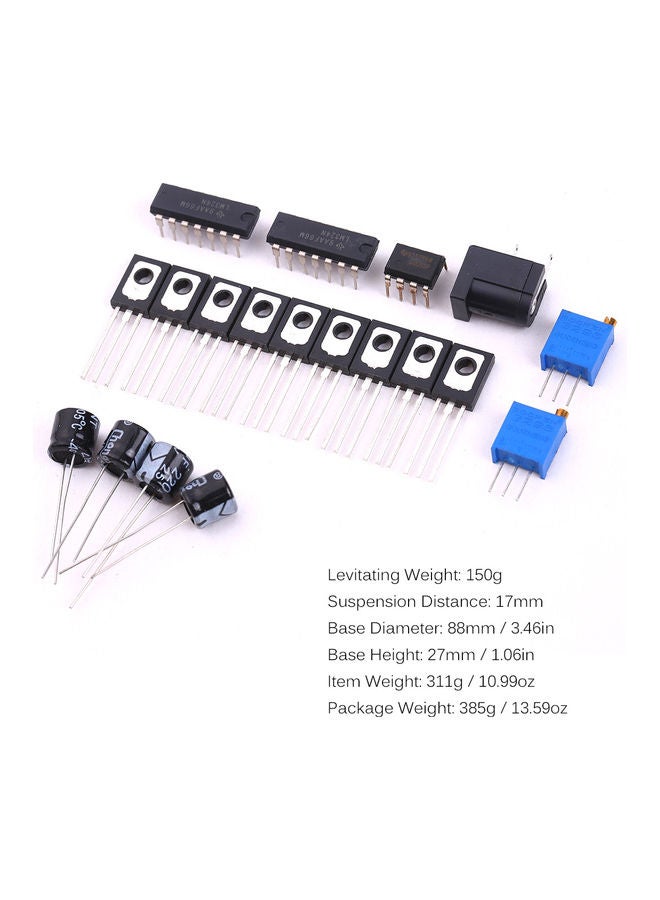 Generic - DIY Magnetic Levitation Kit Magnetic Suspension DIY Module Kit Magnetic Floating DIY Kit Floating Toy 15.5x15.0x5.0cm multicolor - Image 1