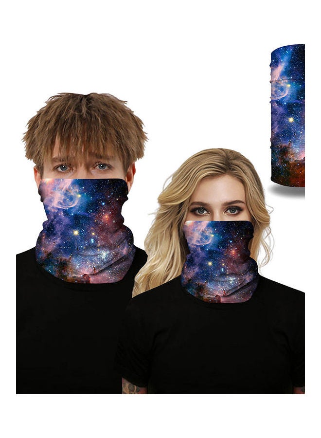 3D Art Seamless Scarf Clown Joker Face Shield Digital Print Outdoor Sports Motorcycle Ski Hiking Neck Gaiter Headwear Bandana Scarf multicolor  - Image 1